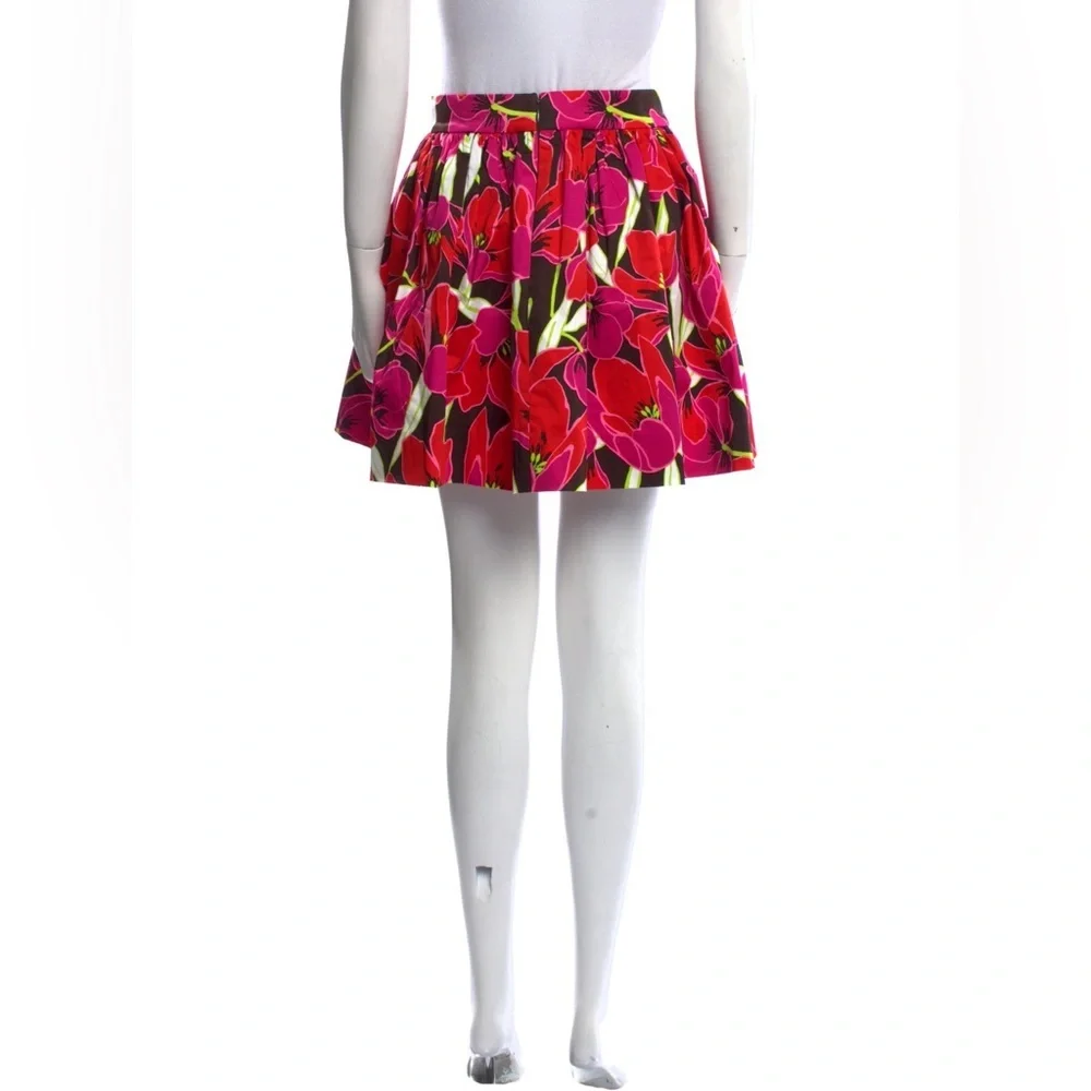 Kate Spade Coreen Cupcake Magenta Floral Preppy Fun Skirt Size 2 - Picture 4 of 11